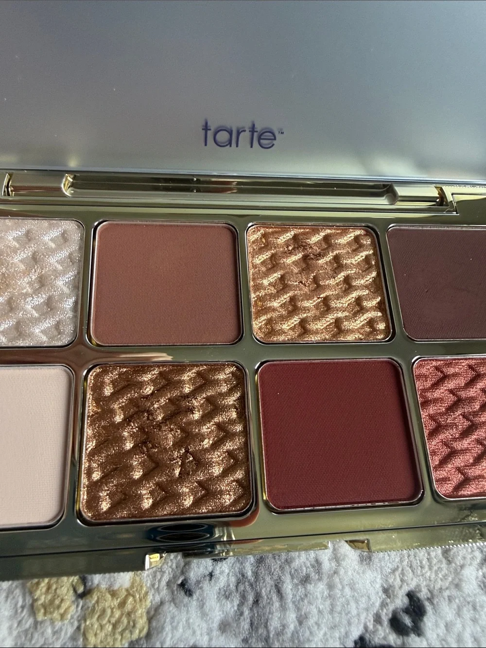 ❤️$10 Tarte Gilded 8 Pan Eyeshadow Palette .038oz x 8